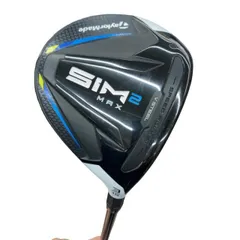 【中古】 テーラーメイド SIM2 MAX 3W フェアウェイウッド FW TENSEI BLUE TM50(SIM2 FW) (フレックスR) メンズ 男性用 右利き 右用 Cランク ゴルフクラブ