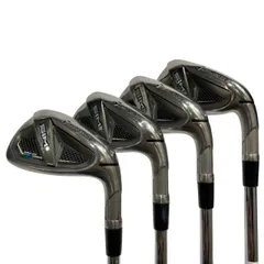 【中古】 テーラーメイド SIM2 MAX・OS  5S アイアンセット IR リシャフト (フレックスその他) メンズ 男性用 右利き 右用 Cランク ゴルフクラブ