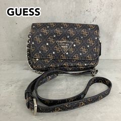 GUESS パイソン柄チェーンショルダーバッグ - メルカリ