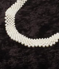 チョーカー ネックレス SV パール レディース