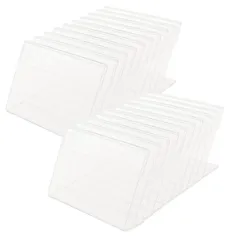 ideamall カードスタンド 名刺 プライス 値札 ネームプレート ポップ 20個セット 