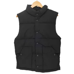 ジーユー GU ヒートパデッドベスト 黒 S メンズ JPN：S 