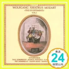 Divertimenti 1 [CD] Wolfgang Amadeus Mozart; Octophoros_02 送料無料