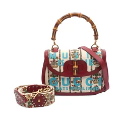 GUCCI グッチ バンブー 1947 GGロゴ ハンドバッグ