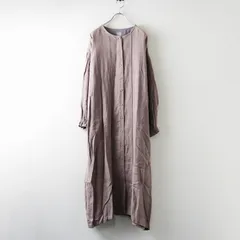 ツハルバイサマンサモスモス TSUHARU by Samansa Mos2 SM2 麻起毛ふんわりワンピース F‖パープル系 ドレス【2400014747232】のサムネイル
