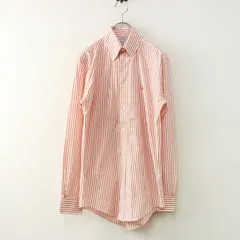 ブルックスブラザーズ Brooks Brothers REGENT ロゴ刺繍 ストライプ ボタンダウン 長袖シャツ XS ピンク系┃【2400014724165】