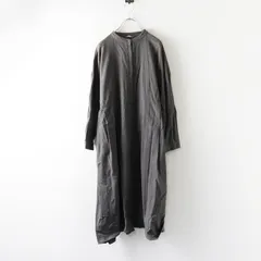 サマンサモスモス Samansa Mos2 SM2 脇切替タックワンピース F‖チャコールグレー ドレス ロング フレア 長袖【2400014736397】のサムネイル