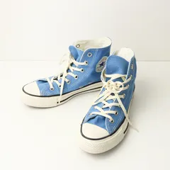 コンバース converse ALL STAR BURNTCOLORS HI オールスター バーントカラーズ ハイカット スニーカー 23.5cm ブルー【2400014511970】