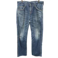 Levi's リーバイス ストレートデニムパンツ w33 ジーンズ メンズ 古着