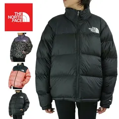 ノースフェイスTHE NORTH FACEレディース ジャケットW 1996 RETRO NUPTSE JACKETウィメンズ 1996 レトロ ヌプシジャケットブラック フェーデットローズ ブラックプリント女性用 ダウン アウトドア アウター キャンプ黒 ピ