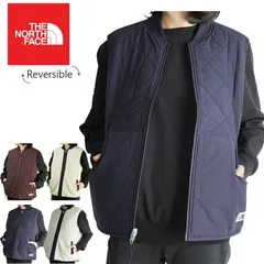 ノースフェイスレディース ベストUSA企画 日本未発売W CUCHILLO VESTウィメンズ リバーシブル キルティングベストAVIATOR NAVY(アビエイターネイビー) ROOT BROWN(ルートブラウン)紺 白 茶 フリース ボア 2WAY シンプ