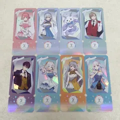 にじさんじ 7周年記念ストア 特典 チケット風カード 叶/ルンルン/樋口楓/笹木咲/リゼ・ヘルエスタ 等 まとめてセット 【PP