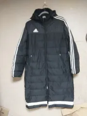 アディダス/100/グース) ダウンジャケット ロング丈