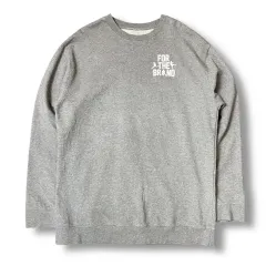 ヴィンテージ グレー 起毛 スウェット 2XL