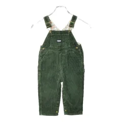 OSHKOSH オシュコシュ コーデュロイ オーバーオール グリーン(キッズ 18)中古 古着 V9315
