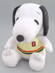 【中古】ぬいぐるみ スヌーピー(ホワイト) Lぬいぐるみ カラフルベストVer. 「PEANUTS(SNOOPY)」