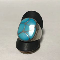 希少レア】 ヴィンテージ シルバーリング スター ターコイズ アメカジ 【希少レア】 ヴィンテージ シルバーリング スター ターコイズ アメカジ Y2K