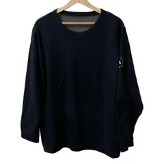 アディダスバイステラマッカートニー 長袖カットソー サイズASIA O レディース - 黒 クルーネック/バックメッシュ