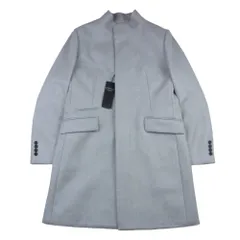 EPOCA UOMO エポカウォモ M1B41-303-04 ウール スタンド ミドルコート スタンドカラーコート グレー系 46【極上美品】【中古】のサムネイル