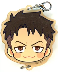 【中古】キーホルダー 秋樽桜備 「炎炎ノ消防隊 参ノ章  トレーディングミニキャラアクリルチャーム」