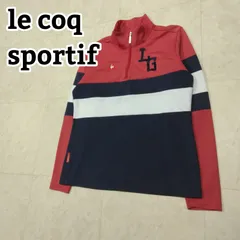le coq sportif　ルコックスポルティフ　ハーフジップジャケット　Lサイズ　レディース