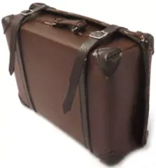 【中古】ドールアクセサリー 27cm用 トラベルバッグ(茶)「アゾン・フォーリビング」