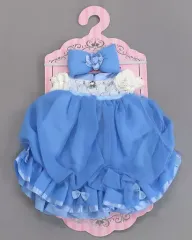 【中古】ぬいぐるみ ブルー カラードレス ぬいぐるみ専用コスチューム 「UniBEARsity」 ディズニーストア限定