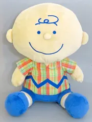 【中古】ぬいぐるみ チャーリー・ブラウン Lぬいぐるみ サマーチェック 「PEANUTS(SNOOPY)」