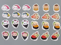 【中古】シール・ステッカー 集合(お寿司なみんな) フレークシール 「ちいかわ なんか小さくてかわいいやつ むちゃうま!!ちいかわ寿司」