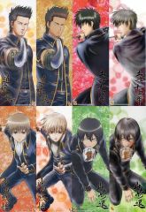 銀魂 土方十四郎 沖田総悟 キャラポスコレクション 第5弾 修羅