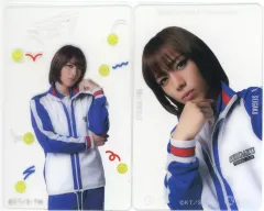 【中古】キャラカード 橋本勇大(不二周助) オリジナルランダムクリアカード 青学＆橘・真田・柳・柳生 「ミュージカル『テニスの王子様』4thシーズン 青学vs比嘉」