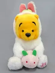 【中古】ぬいぐるみ 2011年干支プー(卯/ホワイト) ぬいぐるみ 「くまのプーさん」 ディズニーストア限定 