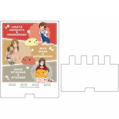 [중고] 스마트폰·모바일 스탠드(아크릴) 01.컷 분할 디자인(신작 일러스트) 데카스마 캐릭터 스탠드 [아이돌 마스터 밀리언 라이브!×카피바라씨]