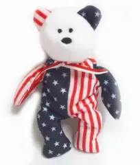 【中古】ぬいぐるみ クマ(Spangle) ぬいぐるみ ティーニービーニーベイビーズ