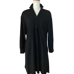 23AW ギャルリーヴィー トゥモローランド ウール ワンピース ブラック フリーサイズ