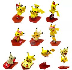 ポケモン 団員ごっこピカチュウ フィギュア コンプリートセット 中国