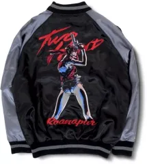 【中古】アウターウェア レヴィ 刺繍スカジャン ブラック XXLサイズ 「BLACK LAGOON -ブラック・ラグーン-」