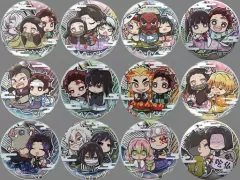 【中古】バッジ・ピンズ 全12種セット 「鬼滅の刃 キャラばんちょうこう缶バッジ 肆ノ型」