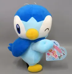 【中古】ぬいぐるみ ポッチャマ ほぺぴた でっかいぬいぐるみ～ポッチャマ・ミジュマル～ 「ポケットモンスター」