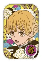 【中古】バッジ・ピンズ(キャラクター) 我妻善逸A 「鬼滅の刃 まるかくカンバッジ」