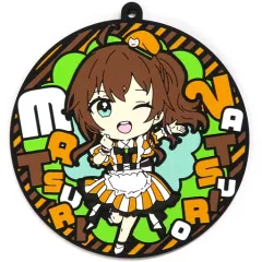 【中古】マグカップ・湯のみ 夏色まつり/背景縞模様 ラバーコースター 「ホロライブくじ～ホロクッキング～」 ラバーコースター賞