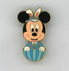 【中古】バッジ・ピンズ ミッキーマウス ピンバッチ 「ディズニー・イースター2016」 東京ディズニーランド限定 ジャングルカーニバル ゲーム景品