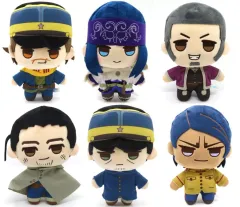 【中古】ぬいぐるみ 全6種セット ぬいぐるみ 「セガ ラッキーくじ ゴールデンカムイ Petit Art Collection」 A賞