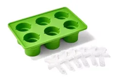 【中古】食器その他(キャラクター) パックンフラワー/土管 シリコントレーセット ホーム＆パーティ 「スーパーマリオブラザーズ」