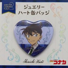 名探偵コナンプラザ ジュエリーハート缶バッジ 怪盗キッド - メルカリ
