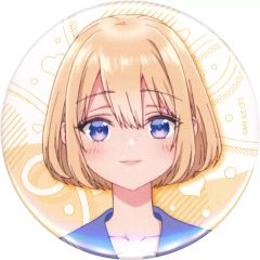 [중고] 배지 빈즈 카미노 유키 [뻐꾸기의 신부 Season2 캔 배지 01. 공식 일러스트]