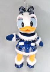 【中古】ぬいぐるみ デイジーダック ぬいぐるみバッジ 「クリスマス・ウィッシュ2011」 東京ディズニーシー限定
