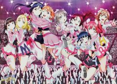 [중고] 포스터(애니메이션) B2 양면 고지 포스터 집합/Aqours [Blu-ray/DVD 러브라이브! 선샤인!! Aqours 3rd LoveLive! Tour~WONDERFUL STORIES~ Blu-ray Memorial BOX]