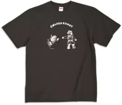 【中古】衣類 杉元とアシリパ ビィズニィズ ビッグTシャツ ブラック XLサイズ 「ゴールデンカムイ」