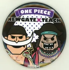 【中古】バッジ・ピンズ(キャラクター) エドワード・ニューゲート×マーシャル・D・ティーチ デカ缶バッジ2nd 「ワンピース×パンソンワークス」